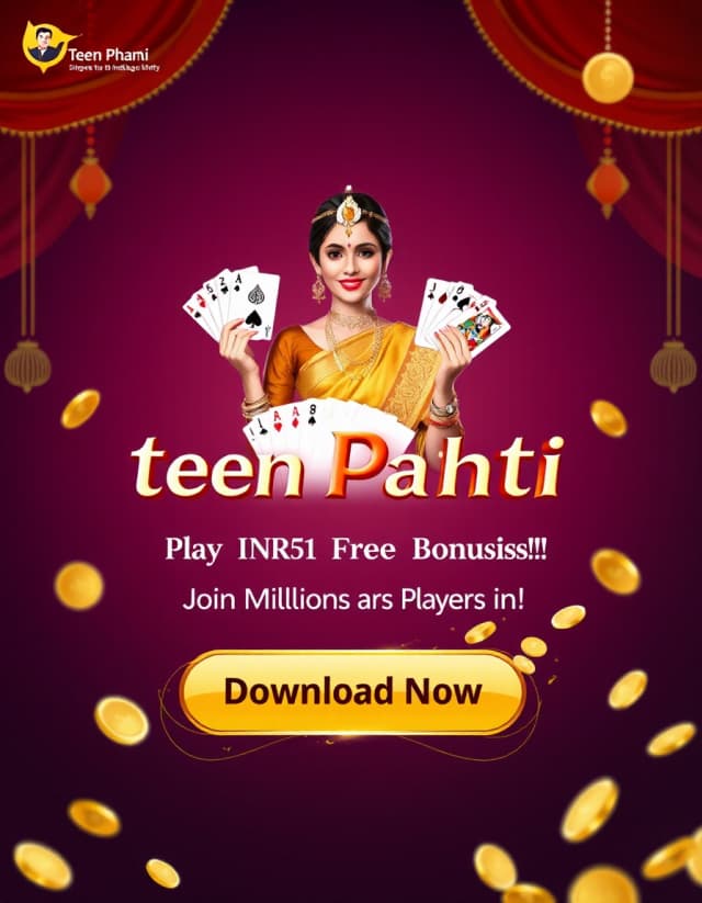Teen Patti Dhani Download Banner